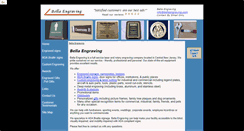Desktop Screenshot of bellaengraving.com